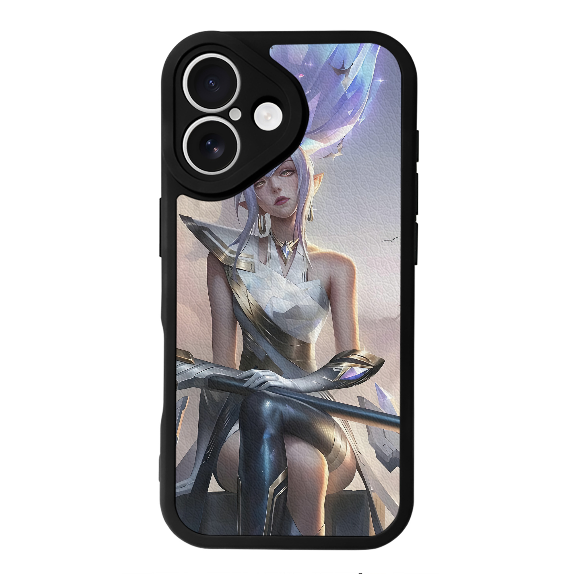 リーグ・オブ・レジェンド League of Legends LOL 【iPhone 16シリーズ対応】シリコンスマホケース（レザー調） 材質：シリコン